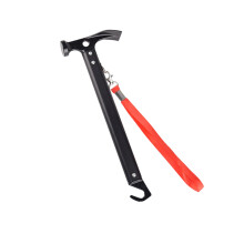 Camping Tent Mallets Tent Peg Remover for Camping-Black