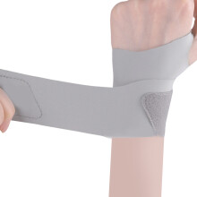 Multi Sports Wrist Guard Sleeve Flexible Support For Gym-grey