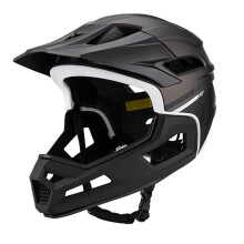 Slagvaste mountainbikehelm Verstelbare ventilatie- Zwart.