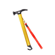 Camping Mallets Tent Peg Mallets with Peg Remover,-gold