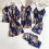 Women's Silk Pajama Set Soft Satin 5-Piece 2