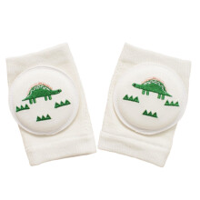 Flexible Childrens Knee Elbow Support Pad-green dinosaur