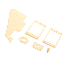 Complete Plastic Pickguard Set For Electric Guitar Replacement