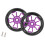 Light Weight Bike Easily Push Wheel Replacement-black purpl 1