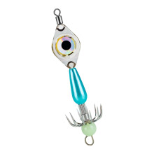 Double Umbrellas Hook Octopuses Fishing Lures with Bright-Blue