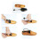 Plastic Adjustable Shoe Tree for Shape & Odour Control 5