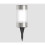 Solar Path Light Black & Silver 5W IP65 2