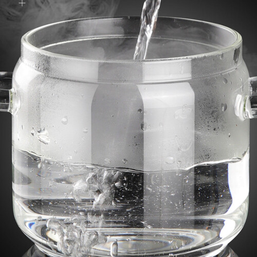 Glass Saucepan with Lid 2026 Clearance 1
