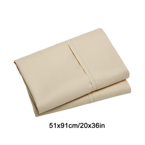 Pillow Cases Standard Size 2-Pack 20x36in Brushed 2