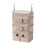 Space Saving Multiple Pocket Wall Organizers For Tidying-khaki 1