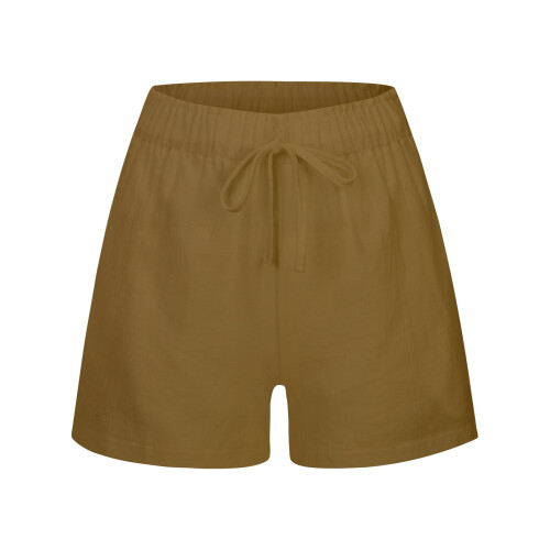 Sommer shorts til piger, polyester-bomuldsblanding, elastisk talje 2