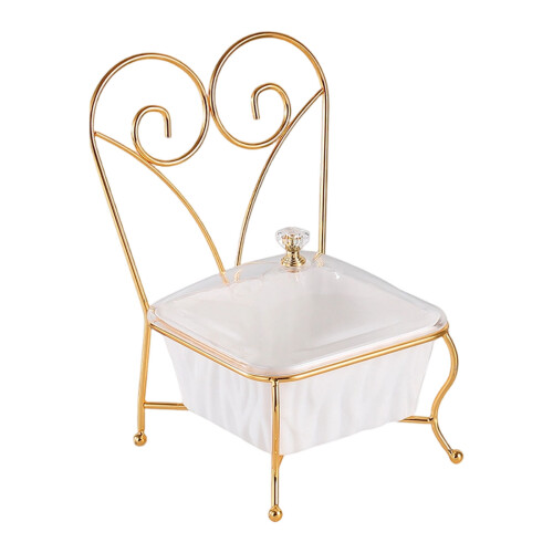Multifunctional Acrylic And Iron Candy Dish Suitable For-square