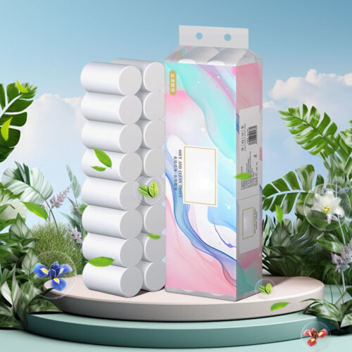 Papier toilette 4 plis, 16 rouleaux 1