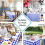 Royal Blue Gingham Tablecloth 60x102 in 5