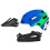 Breathable Ventilated Biking Helmet Detachable-Red B.lack 7