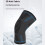 Adjustable Knee Support Sleeve Breathable-gray orange1 XL 7