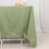 Square Tablecloth 70x70 in Dusty Green Scuba Polyester 3