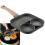 3-Section Non-Stick Frying Pan for Eggs, Pancakes & More 3