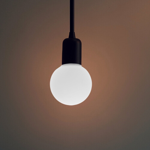 Frosted Glass Globe Lampshade White 6 cm 2