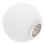 Frosted Glass Globe Lampshade White 6 cm 4