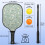 Σετ κουπιών Pickleball με κουπιά από υαλοβάμβακα, 2 μπάλες & 2