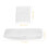 White Polyester Headband and Wristband Set 5