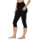 Dames Capri-legging van polyester met zakken 1