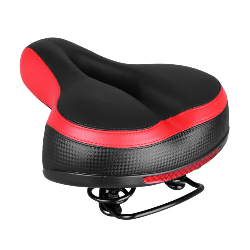 Σέλα Comfort Bike με επένδυση και ανάρτηση ελατηρίου 1