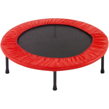 Runder Trampolin-Federschutz, rot, 96 cm