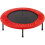 Runder Trampolin-Federschutz, rot, 96 cm 1