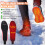 USB Heated Insoles for Shoes, 3-Temp Settings, 1 Pair 4