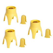 Mehrzweck-Maisschäler mit rutschfester Basis und-3er-Pack
