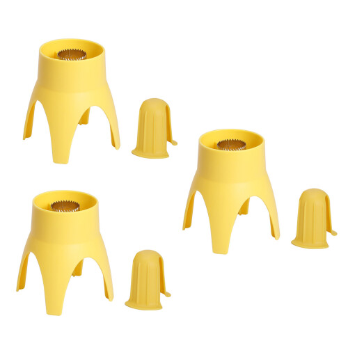 Mehrzweck-Maisschäler mit rutschfester Basis und-3er-Pack