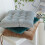 Velvet Seat Cushion Solid Color 40x40x7cm 3