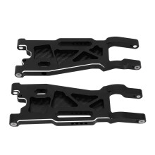 RC-Vorderaufhängungsarme-Set 8.2oz Schwarz 1/8 SLEDG