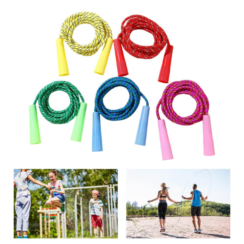 Verstellbares Kinder-Springseil, Plastomer-Griffe, 1
