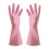 Rubber Cleaning Gloves Non-Slip Thick Reusable 1 Pair 2