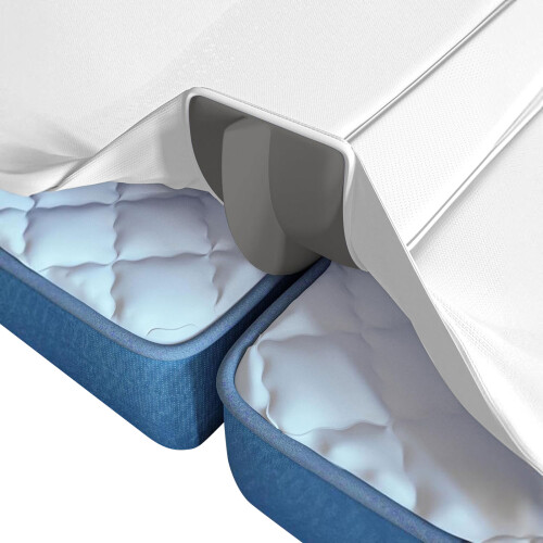 Warm Flannel Bed Bridge Answer With Flexible Edges For-White
