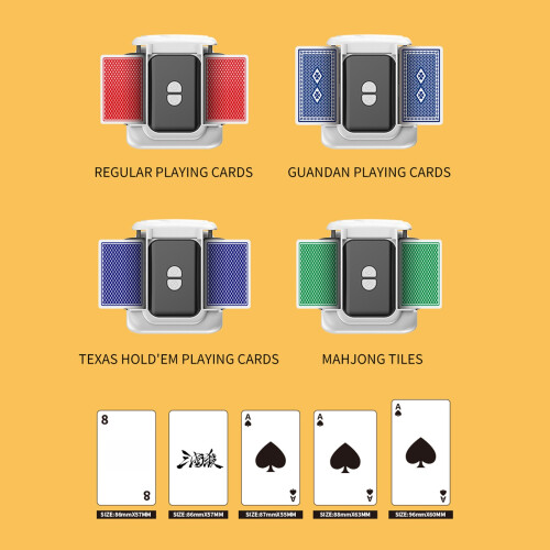 High Capacity Automatic Poker Shufflers Processing 4 Decks 1