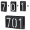 Solar LED Door Number Sign Wall-Mounted6-LED 2