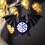 Black Bat LED Hanging Lamp for Halloween Decor 4