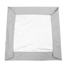 Housse imperméable pour bac à sable avec cordon de serrage, grise, 120 x 120 x 20 cm