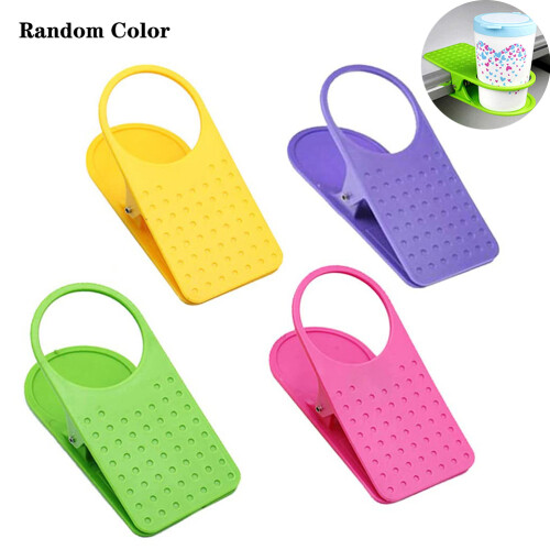 4-Piece ABS Cup Holder Clip for Water & Coffee