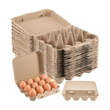 50 Pieces Paper Eggs Holders With Breathable Design 12