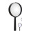 Handheld Magnifying Glass60mm Black 2