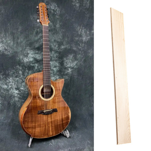 Premium Maple Guitar Bass Replacement Blank Plate For Custom 1