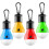 Lot de 4 lanternes de camping LED avec mousqueton 1