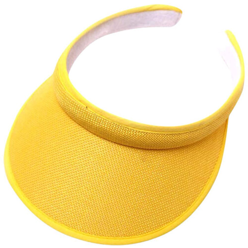 Dameszonneklep met brede rand UPF50+ en clipsluiting 1