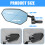 360 Degree Adjustable Rotatable Handlebar-Carbon fiber model 3