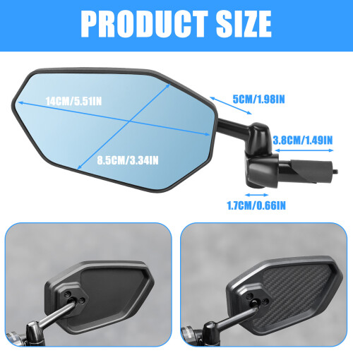 360 Degree Adjustable Rotatable Handlebar-Carbon fiber model 2